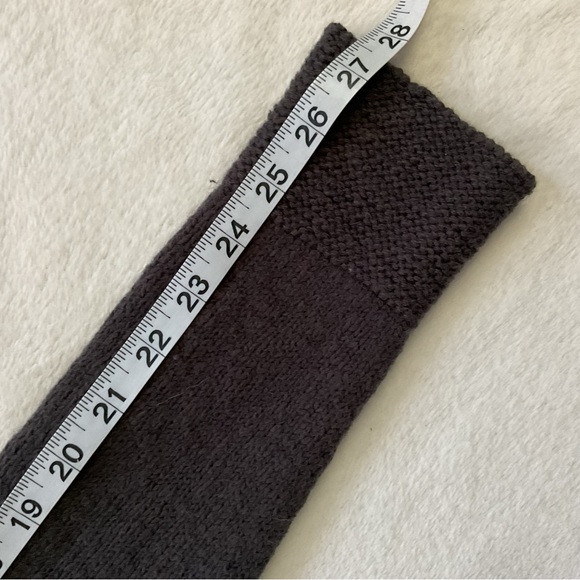 Reiss Men’s Slim Fit Button-Up Cardigan – Charcoal Gray Wool Blend (L) - Picture 7 of 16